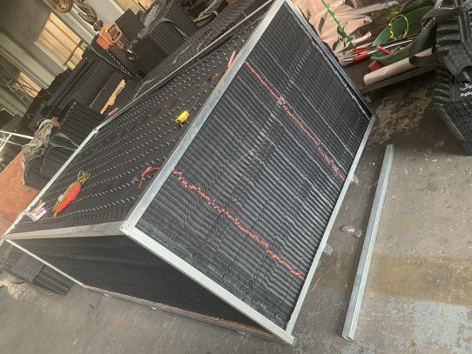 Cross Flow PVC Black Cooling Tower Media Cooling Tower Packing Material