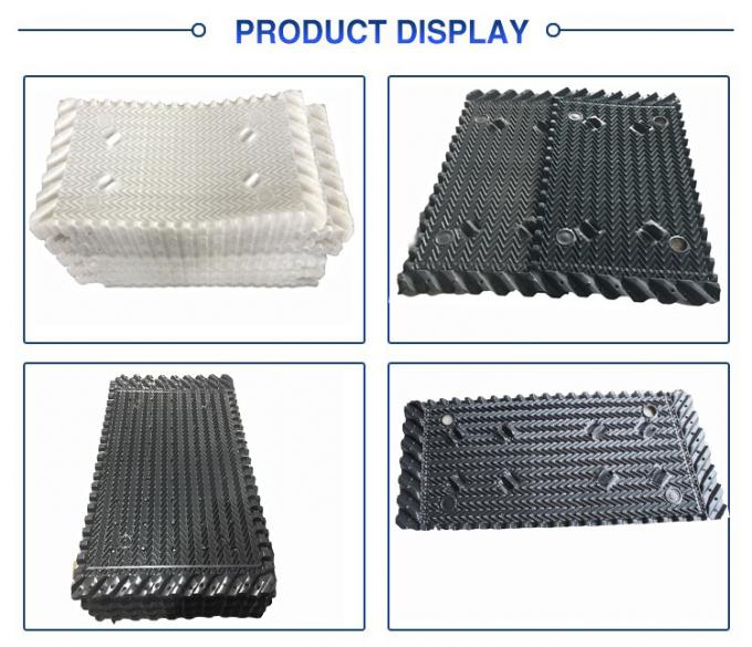 Cross Flow PVC Black Cooling Tower Media Cooling Tower Packing Material