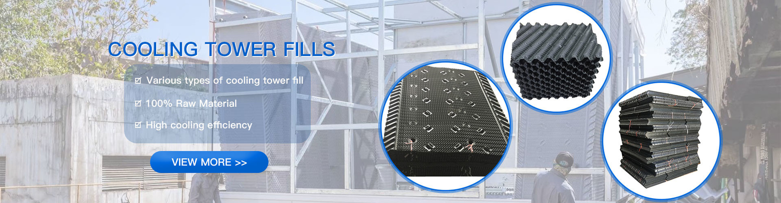 Cooling Tower Fill Material