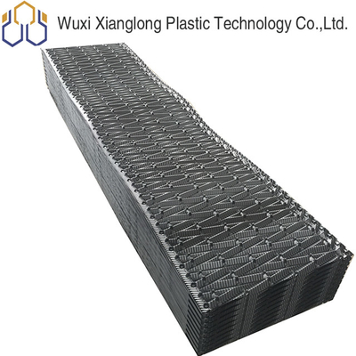 Alkali Resisting Cooling Tower Fill Media PVC Honeycomb Filler 730mm 950mm