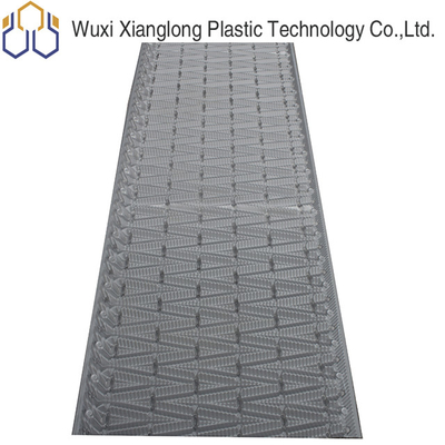 Alkali Resisting Cooling Tower Fill Media PVC Honeycomb Filler 730mm 950mm