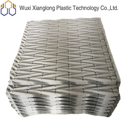 Width 750mm Material For Cooling Tower Fill PVC Filler For KK Cooling Tower Infill