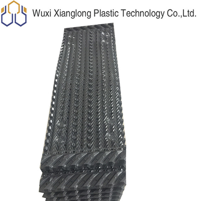 Hot Water Distribution Cooling Tower Infill Material Cross Flow Media PVC Drift Eliminator