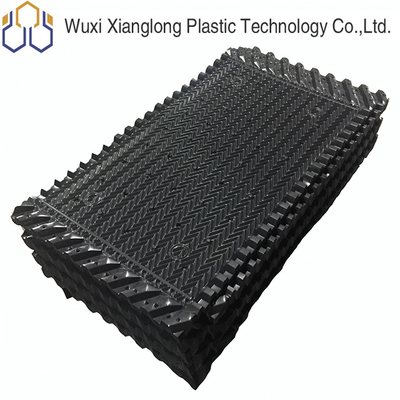 Cross Flow PVC Black Cooling Tower Media Cooling Tower Packing Material