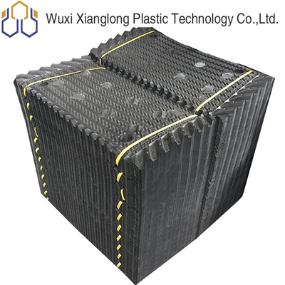 Cross Flow PVC Black Cooling Tower Media Cooling Tower Packing Material