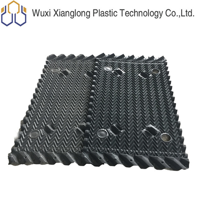 R Hot Water Distribution Cooling Tower Fills 1520mm 500mm Honeycomb PVC Fill