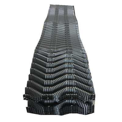 Black Blue PVC Cooling Tower Fill Pack Honeycomb Fill 500mm 0.32-0.6mm