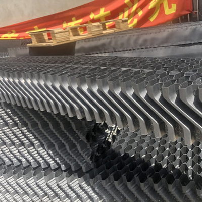 Cross Flow Wave PVC Drift Eliminator PVC Fill For Cooling Tower