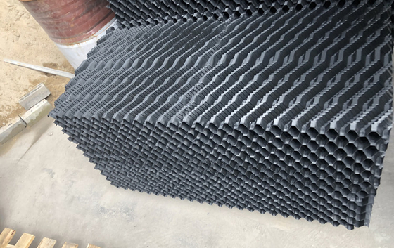 Pig Farm Deodorization Material For Cooling Tower Fill Wusen Plastic Wet Curtain Filler