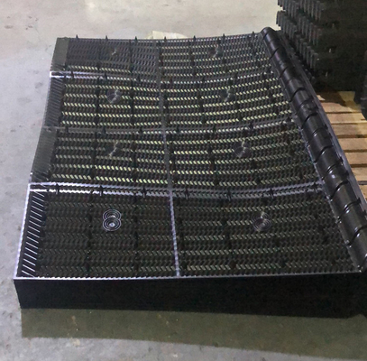 Hanging 1150mm Cooling Tower Fill Types PVC Fill For Cooling Tower