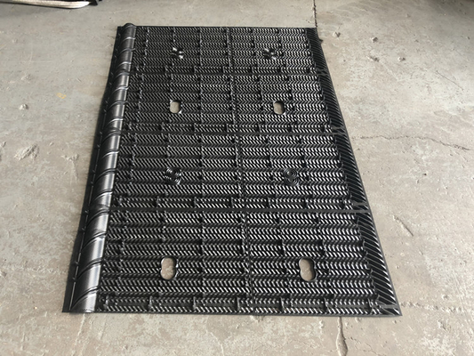 Hanging 1150mm Cooling Tower Fill Types PVC Fill For Cooling Tower