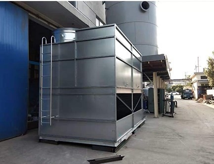 Closed Cooling Water Tower Cross Flow Media Circulating ABS 380V
