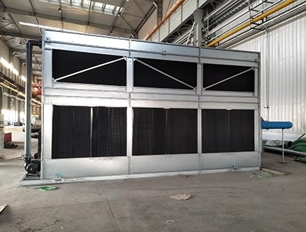 Closed Cooling Water Tower Cross Flow Media Circulating ABS 380V