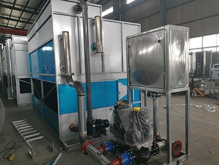 Fluid Cross Flow Media Industrial Cold Water Cooling Refrigerator