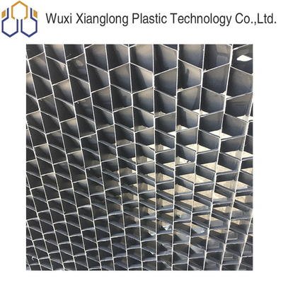 D65mm PVC Air Inlet Louvre 2000mm 2400mm Cooling Tower Components