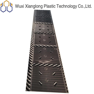 Black Cooling Tower Infill Cooling Tower Package PVC Filler 810mm*3660mm