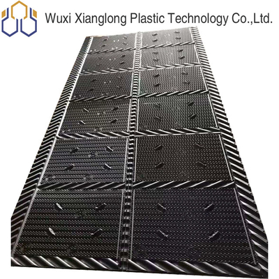 Black Cooling Tower Infill Cooling Tower Package PVC Filler 810mm*3660mm