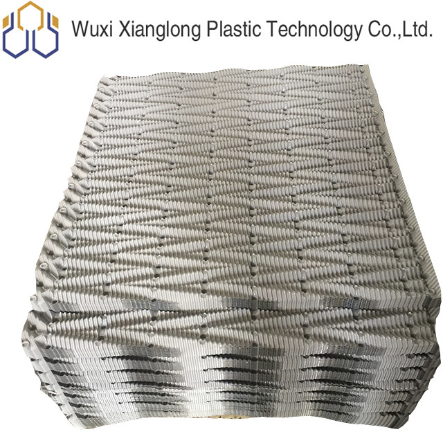 Width 750mm Material For Cooling Tower Fill PVC Filler For KK Cooling Tower Infill