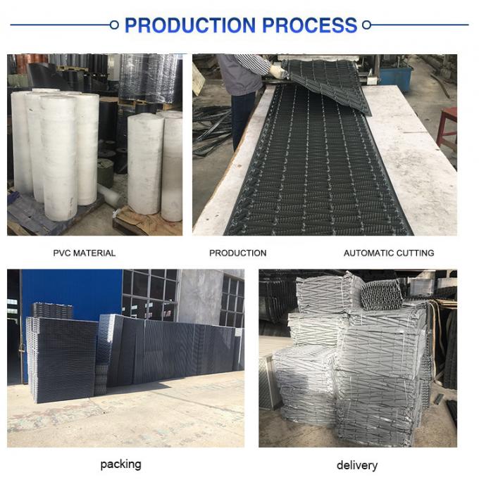 PVC Kuken Cooling Tower Fill Types Industrial Cooling Tower Fill Media