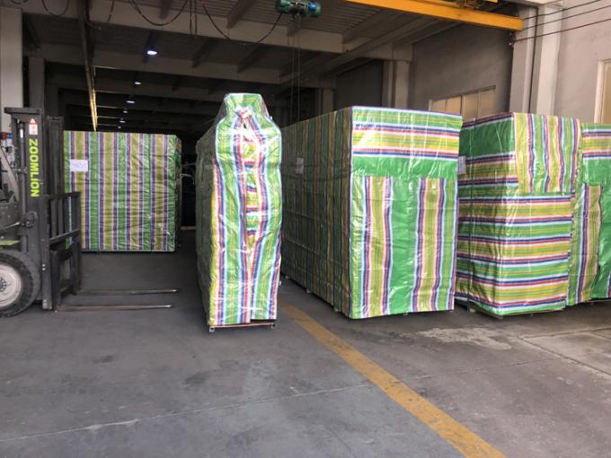 High Efficiency PVC Cooling Tower Plastic Fill S Shape Blue Waste Water