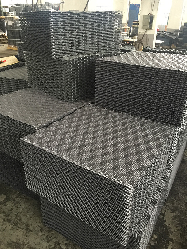 Cross Flow Cooling Tower Fill Media Replacement PVC Cooling Tower Fills