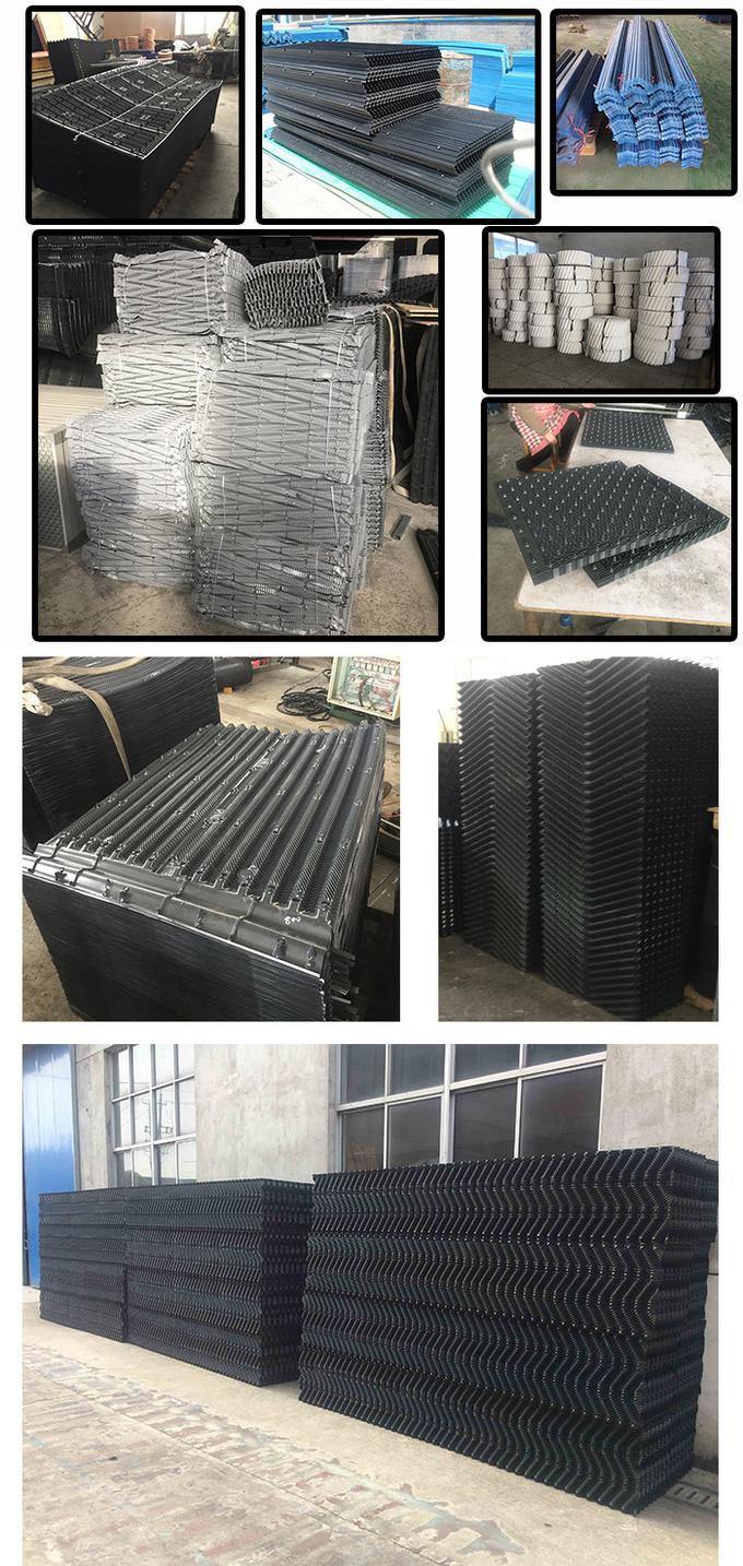 PVC Fill Packing Cooling Tower Plastic Cooling Tower Fill