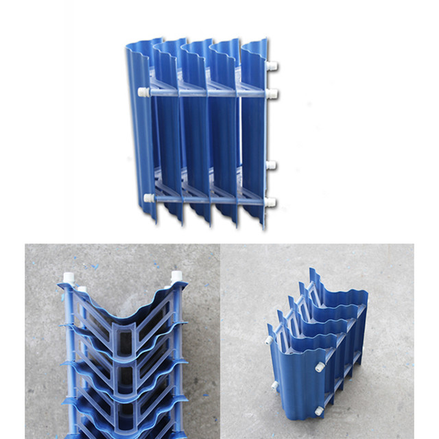 PVC Eliminator In Cooling Tower Components Evaporative Condenser Drift